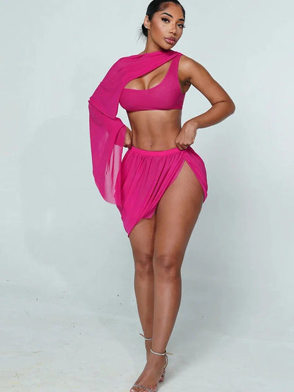 Bare Radiance Skirt Set