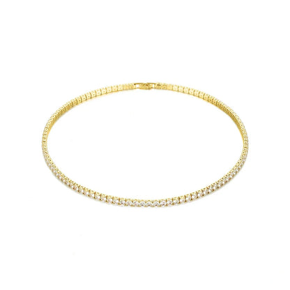 Kisses Down My Neck Tennis Necklace