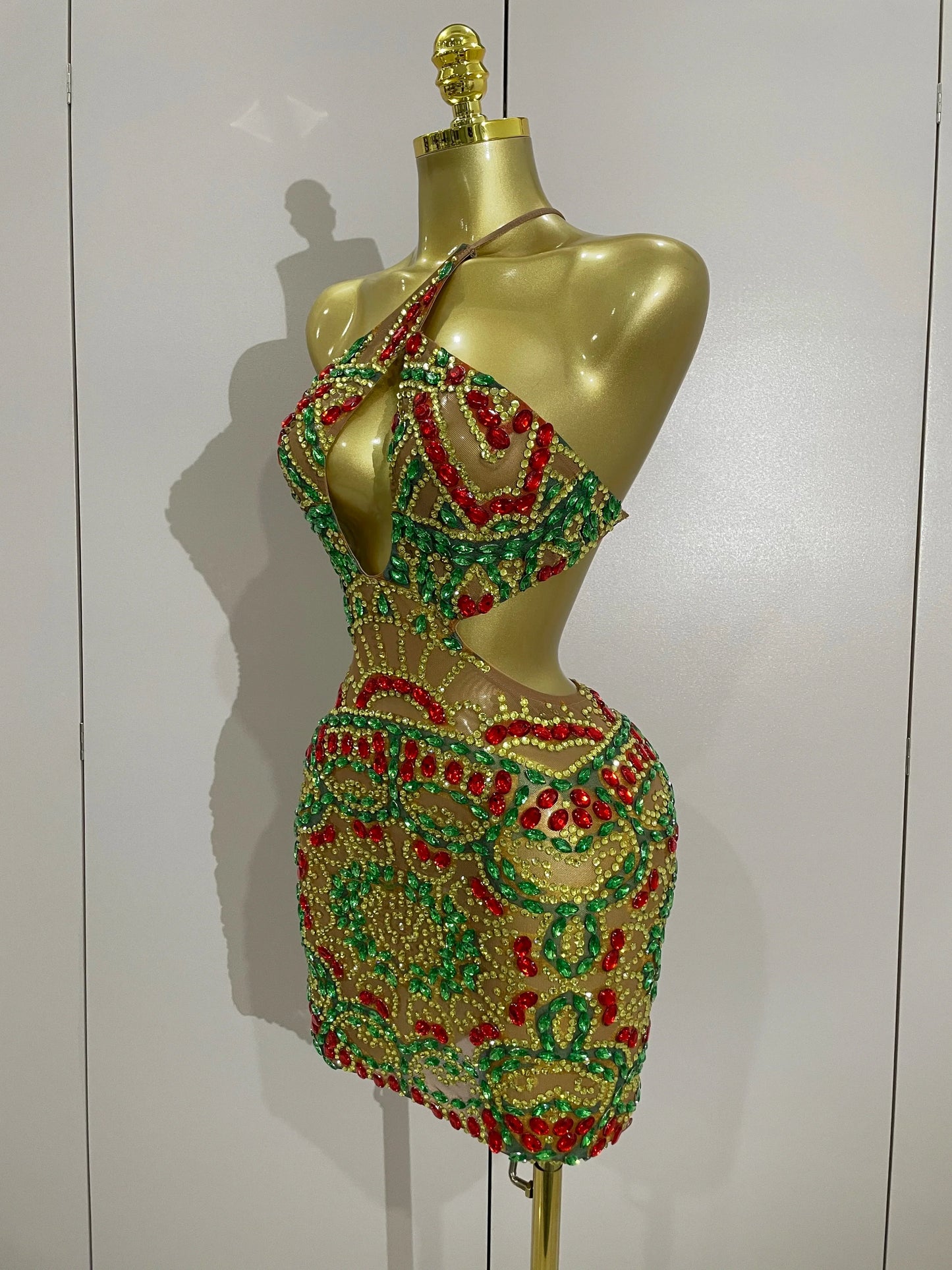 Goddess Of Control Mini Dress
