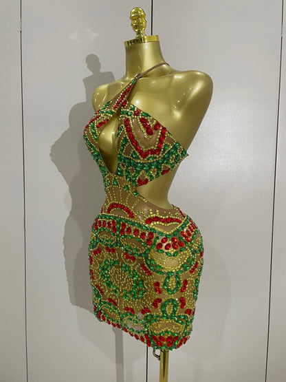 Goddess Of Control Mini Dress
