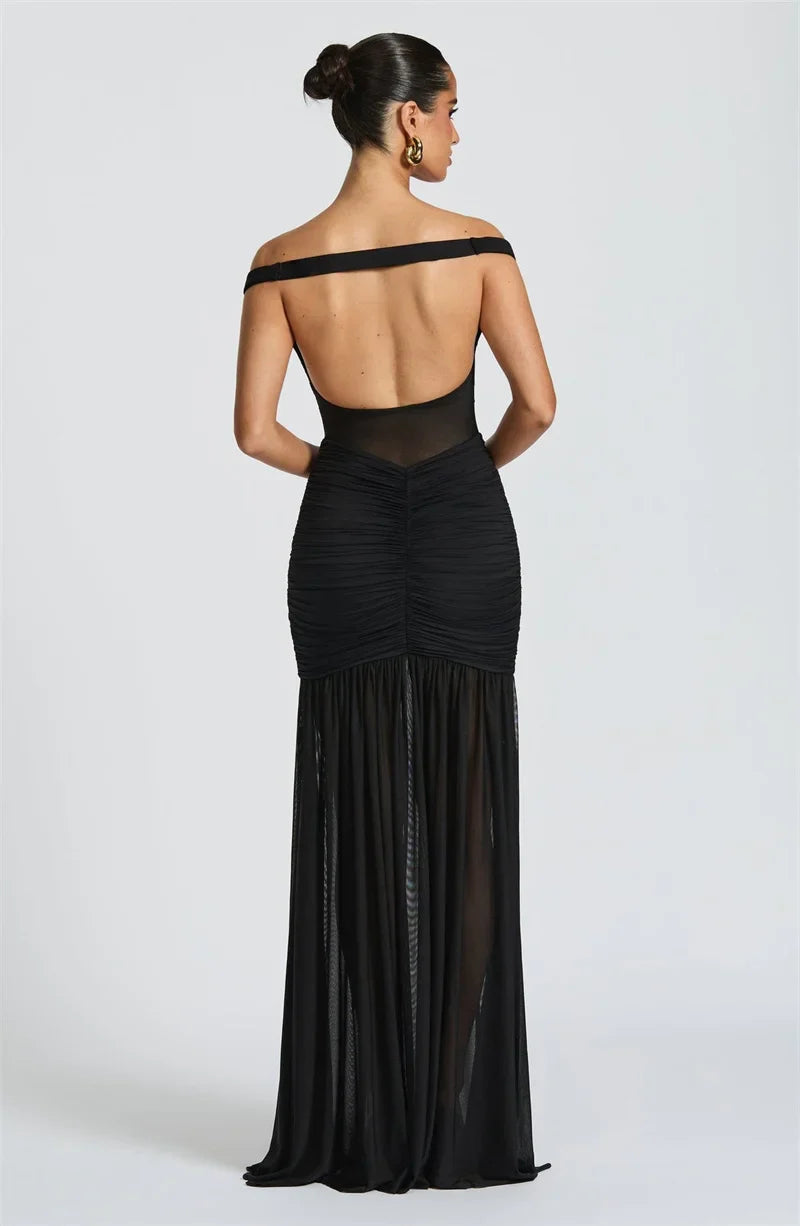 Champagne Dream Maxi Dress