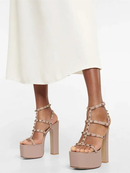 Blackboard Baddie Sandals