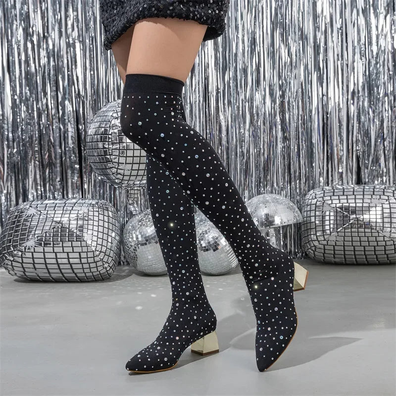 Farewell Kiss Over-the-Knee Boots