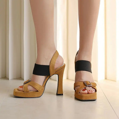 Sleeping Up The Street Pump Sandals
