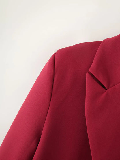 Dive Into The Deep End Blazer Coat