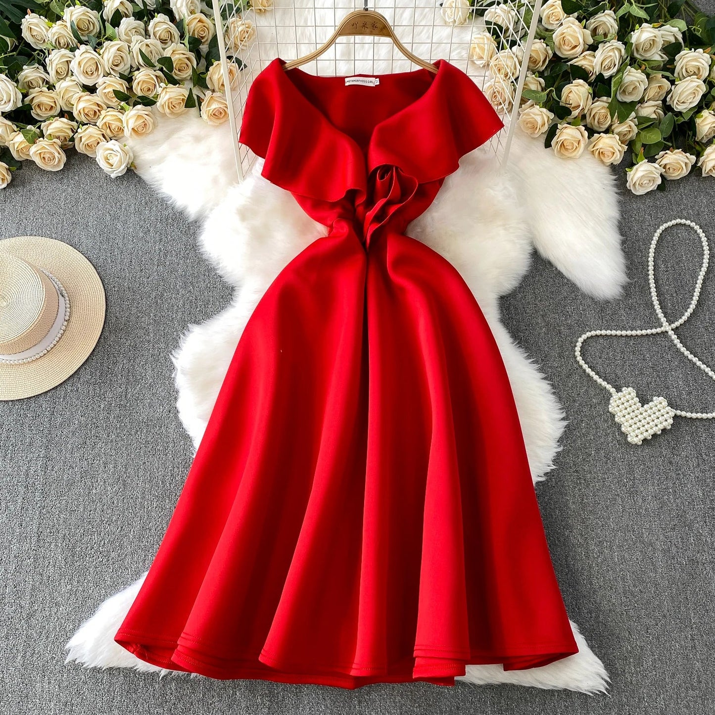 Crown Her Glory Midi Dress