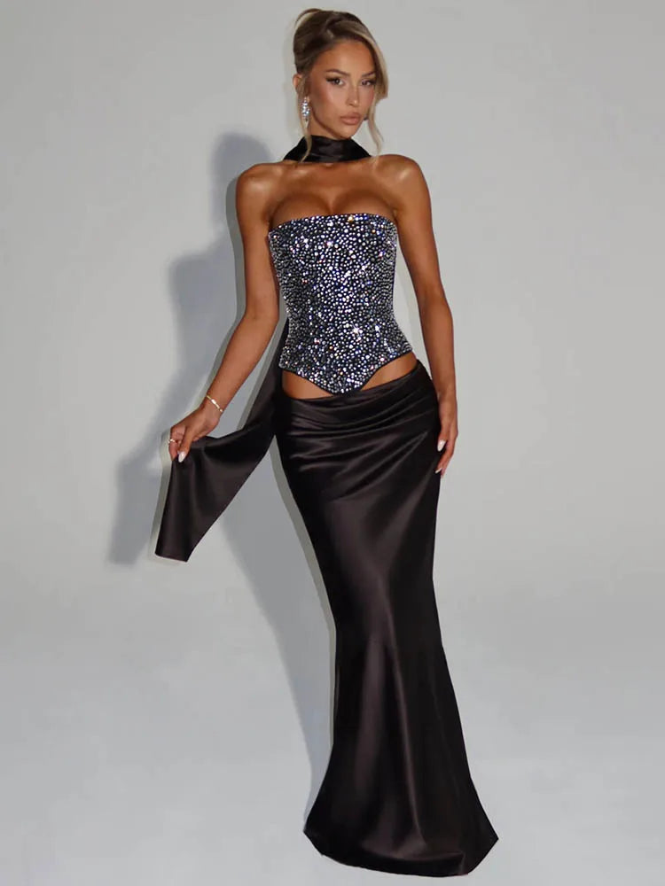 Glow And Flow Skirt Set