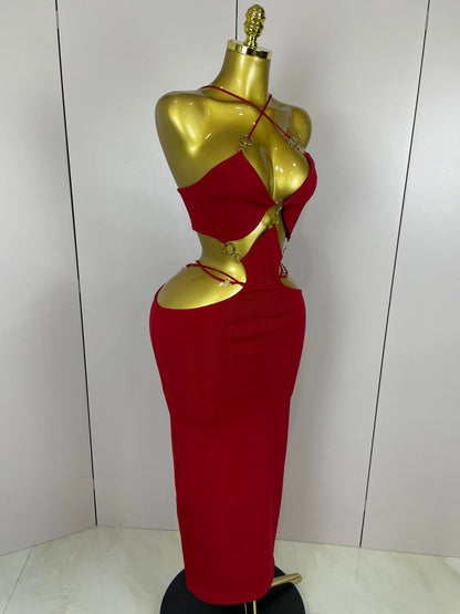 Love On Fire Maxi Dress