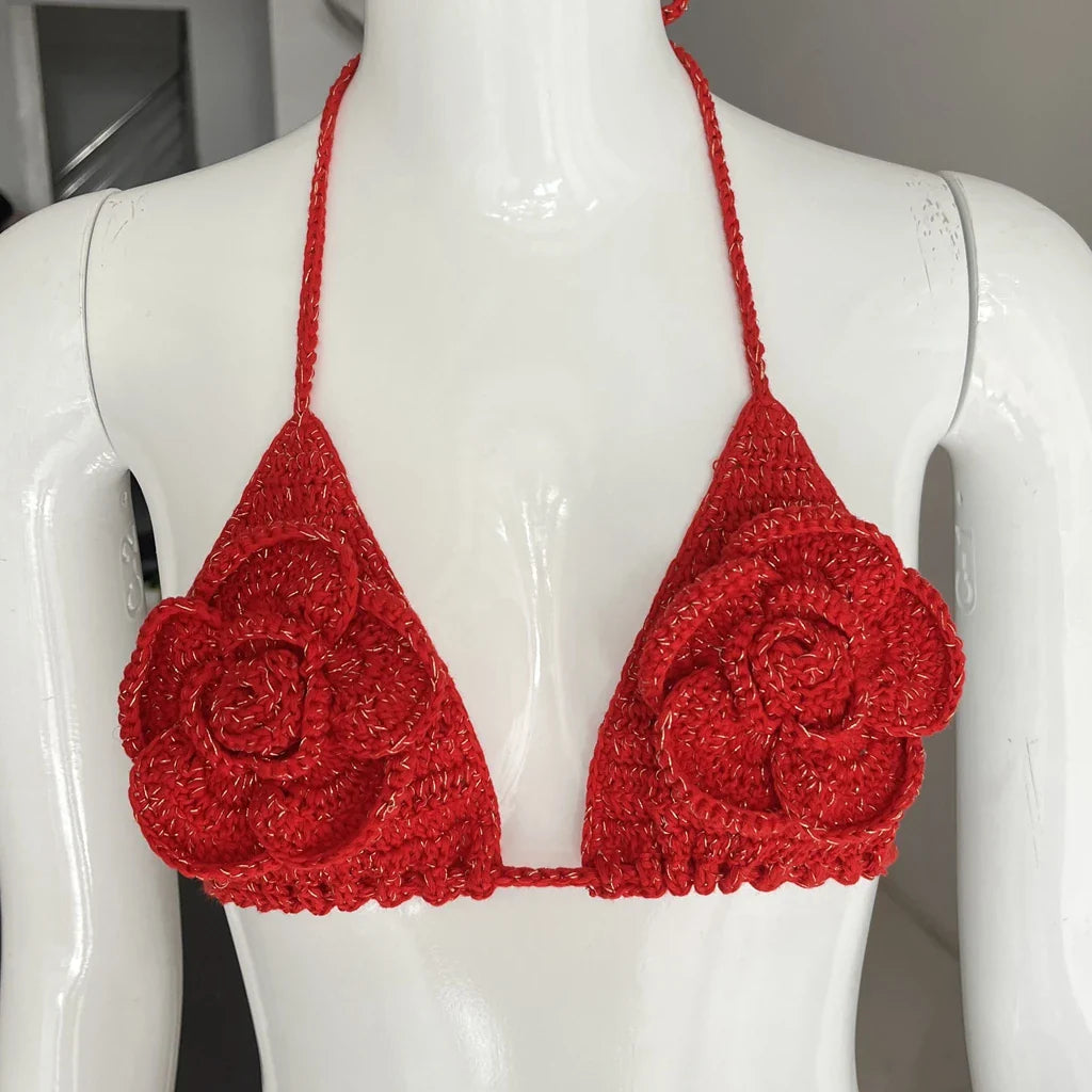 Come To My Lap Crochet Bikini