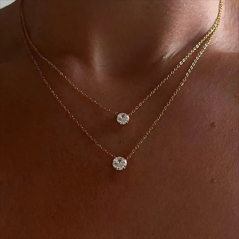 Love Me Loud Solitaire Necklace