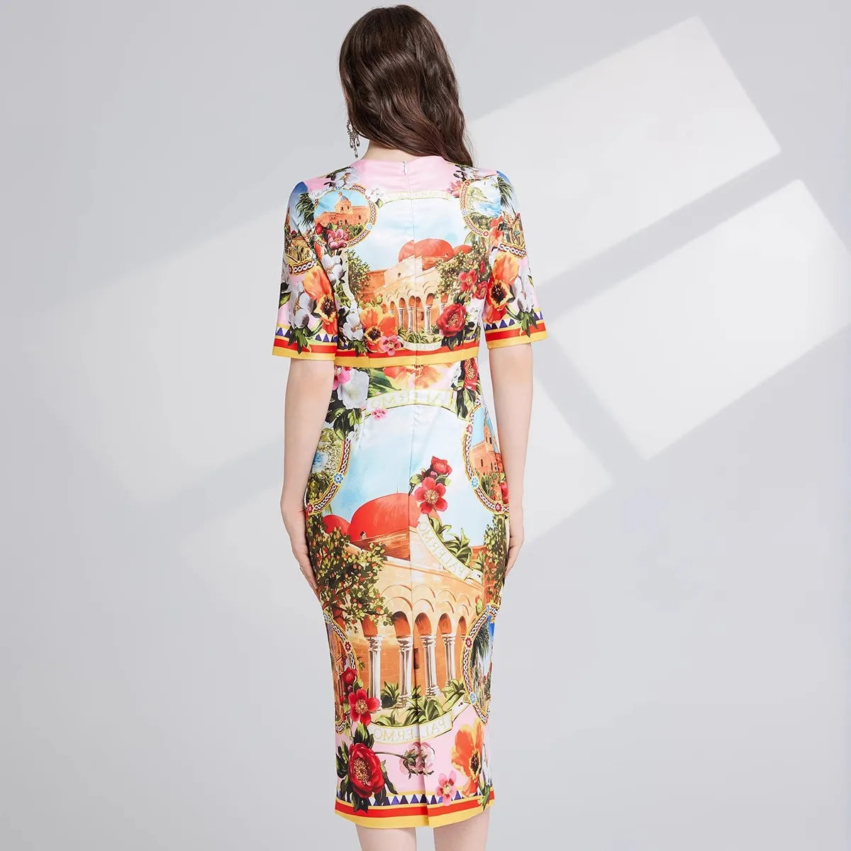 Cry Out In The Night Midi Dress