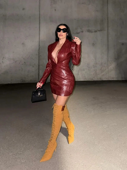 Like A Flash of Light Mini Dress