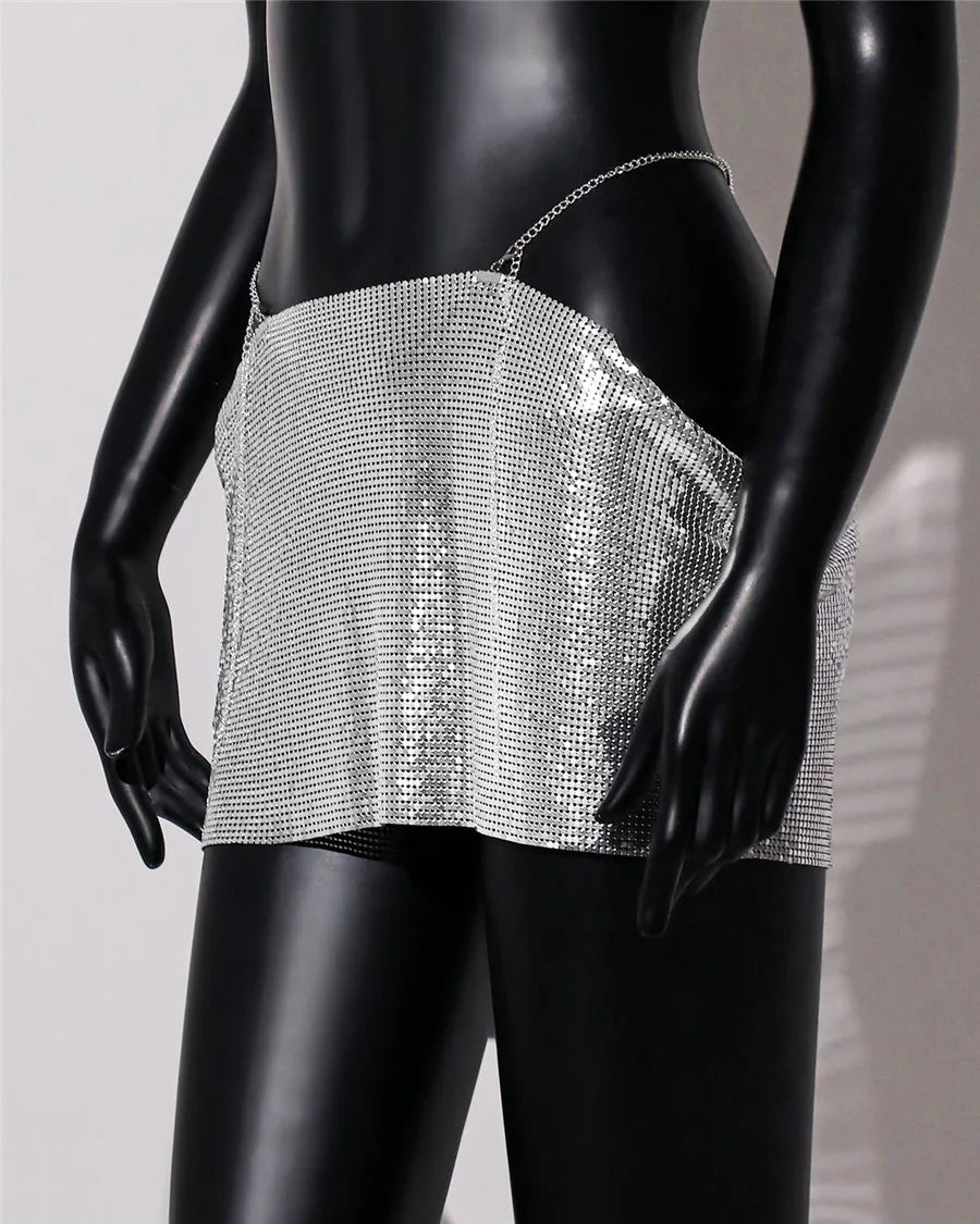 Silent Night Mini Skirt