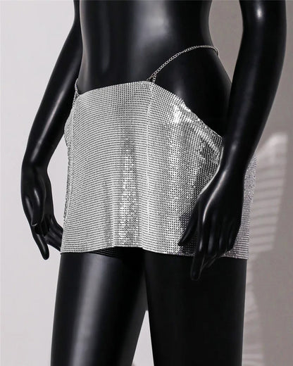 Silent Night Mini Skirt