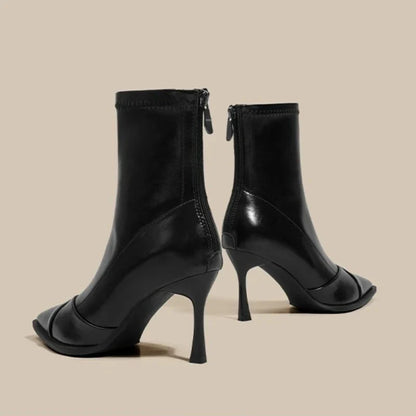 Fire Under Silk Mid-Calf Boots