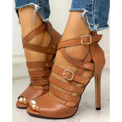 Candy Rhythm Gladiator Pumps