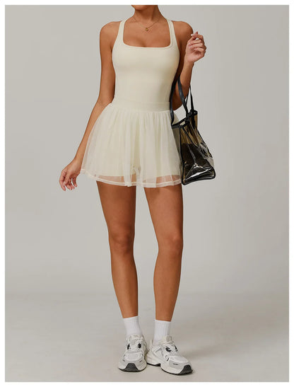 Shine She Owns Romper Dress
