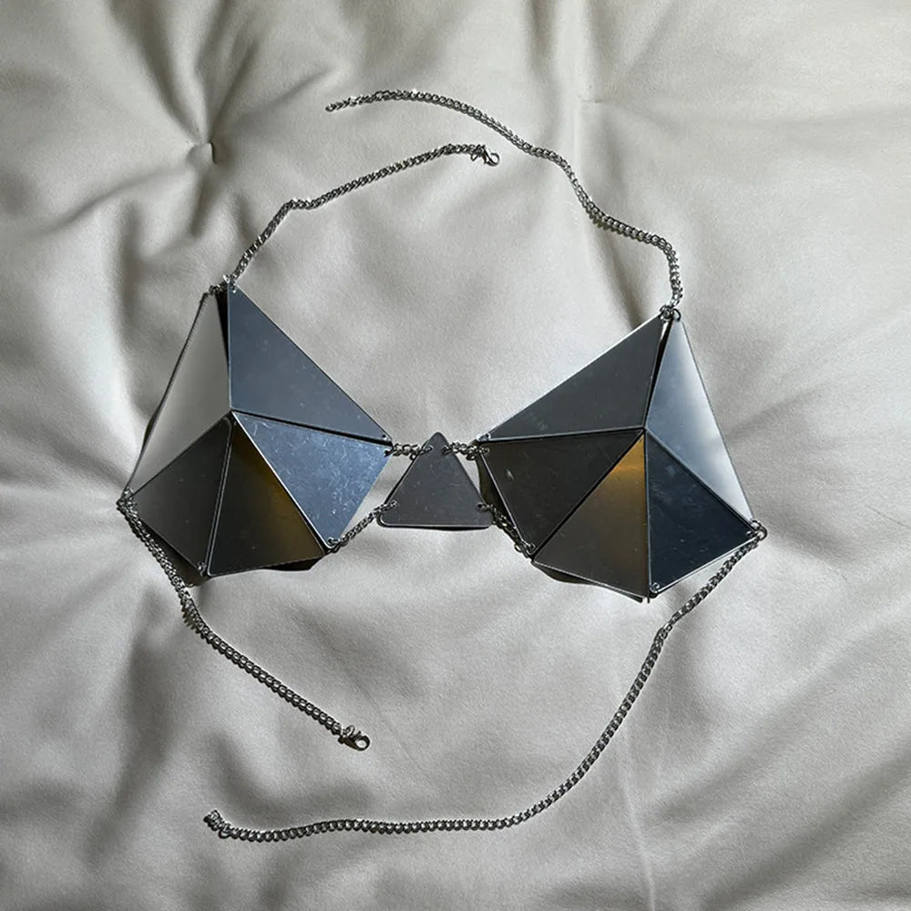 Spiked Halo Bra Top