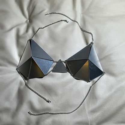 Spiked Halo Bra Top