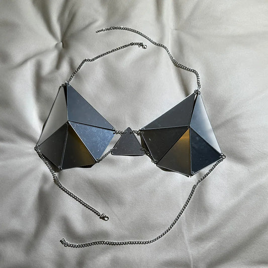 Spiked Halo Bra Top