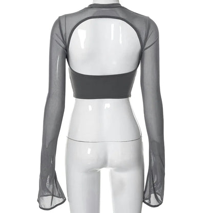 Everything Tumbling Down Crop Top