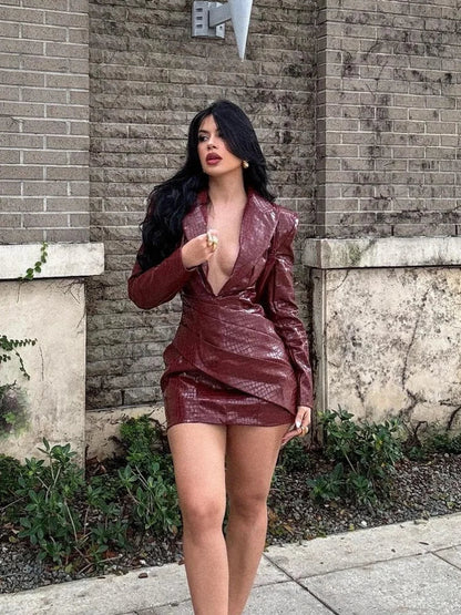 Like A Flash of Light Mini Dress