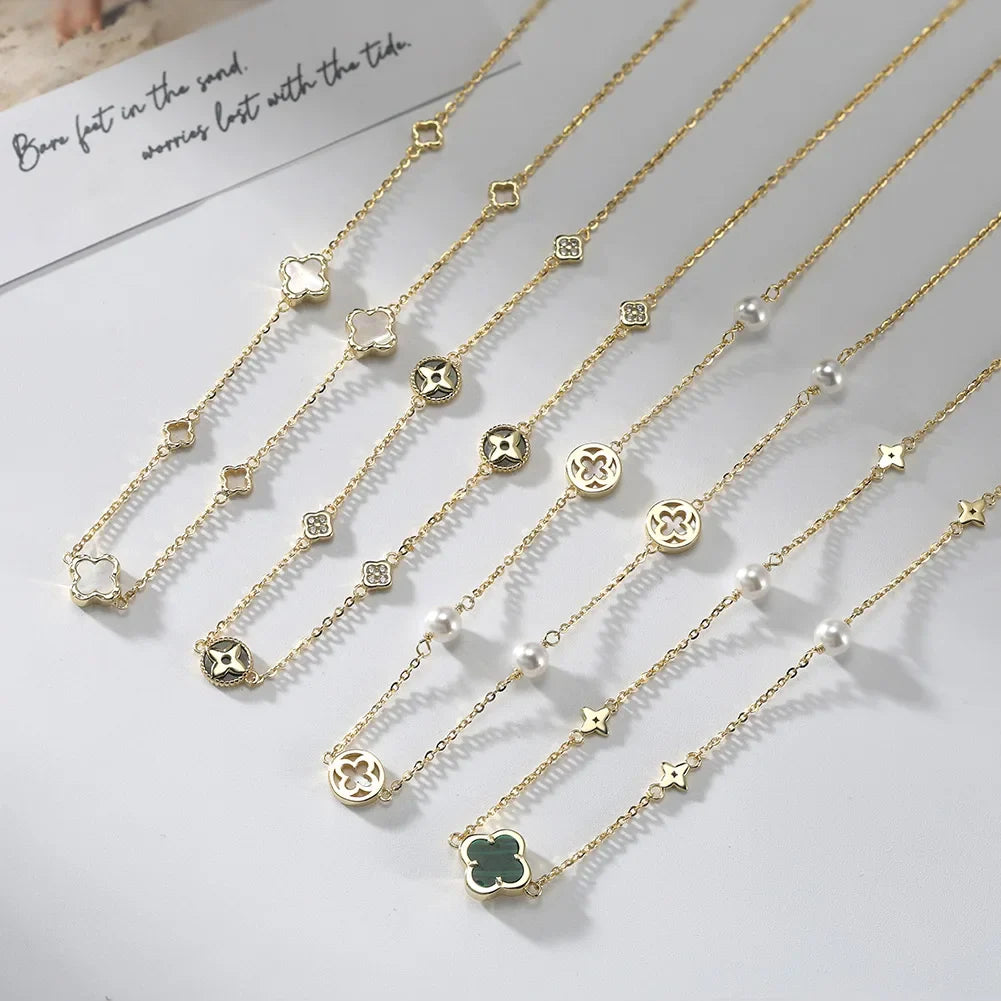 Gold Rush Secrets Station Necklace Set
