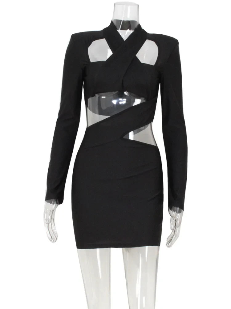 Burnt Sugar Kiss Mini Dress