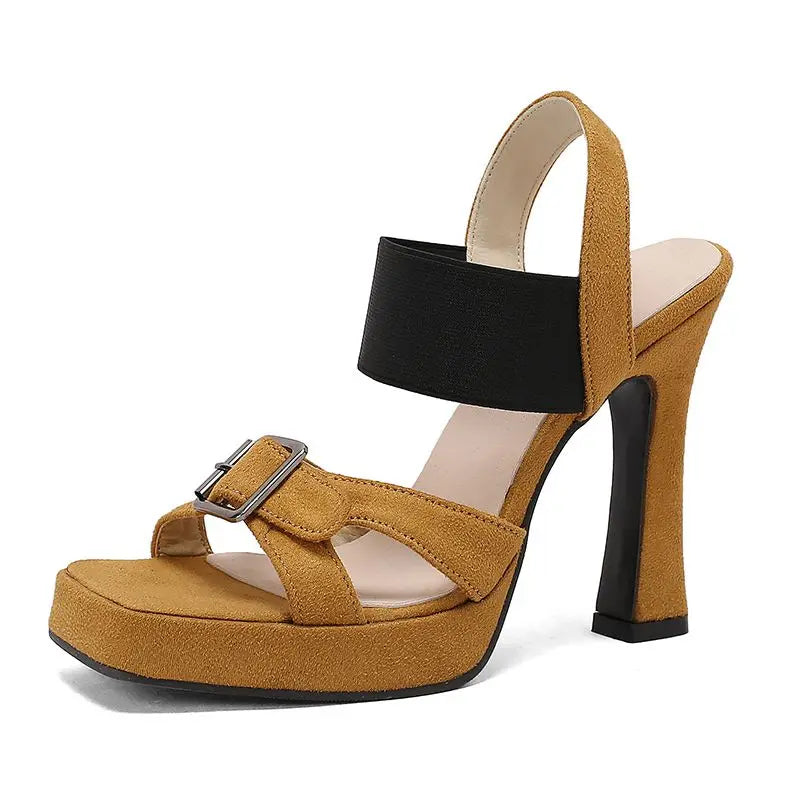 Sleeping Up The Street Pump Sandals