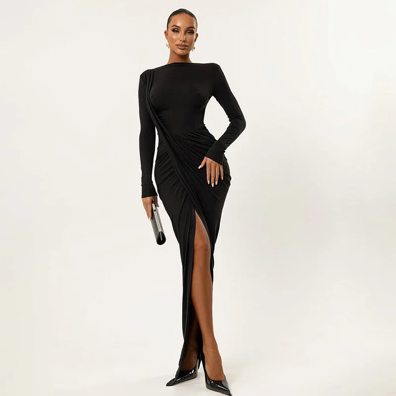 Dominant Flame Maxi Dress