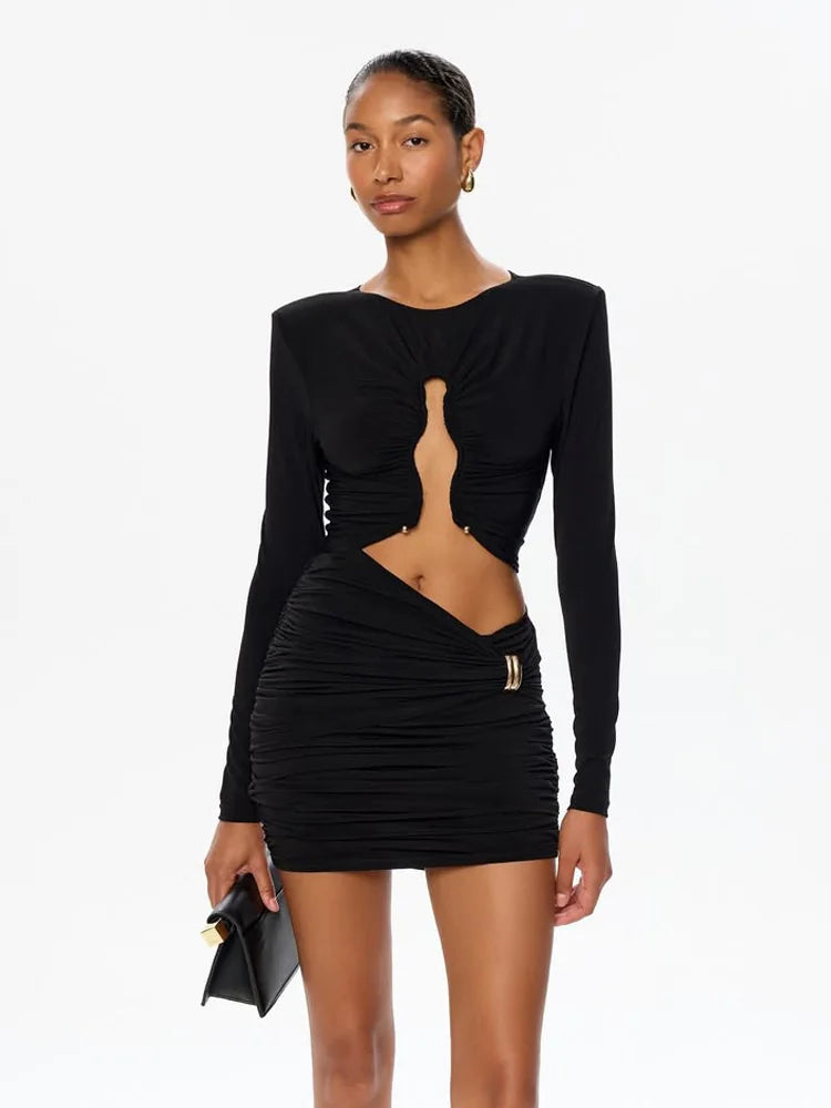 She Learned Fire Mini Dress