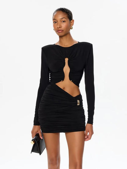 She Learned Fire Mini Dress