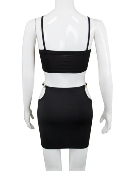 Pushed Into Living Hell Skirt Set