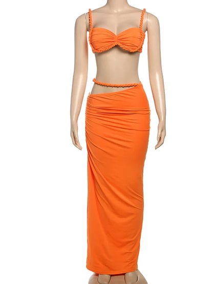 Pace Yourself For Me Skirt Set