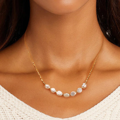Her Version Now Pearl Necklace Set