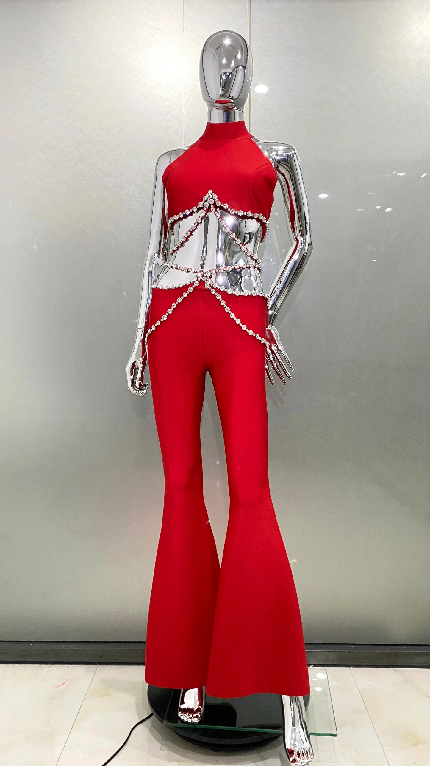 Glistening Passion Pants Set