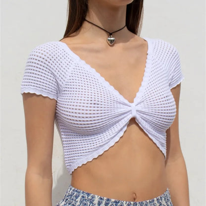 Message in a Bottle Wish Crop Top
