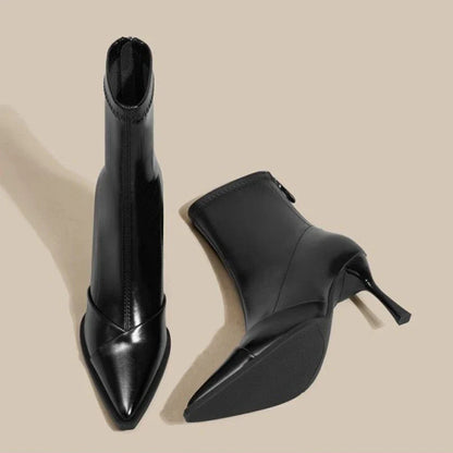 Fire Under Silk Mid-Calf Boots