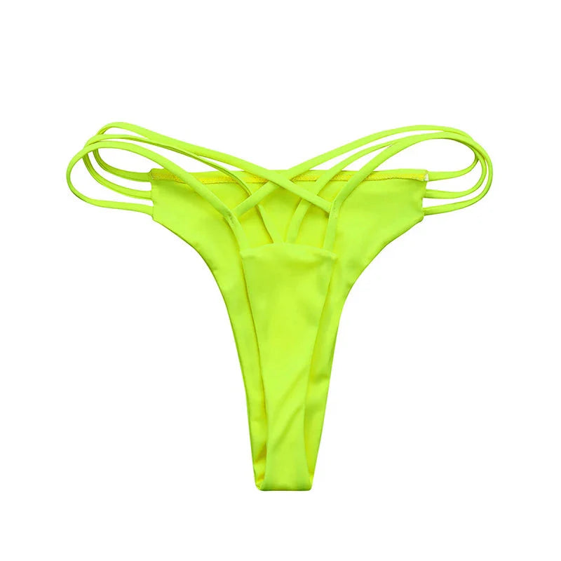 Honey Velvet Sky Thong