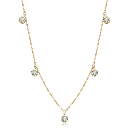 Keep Them Guessing Station Necklace