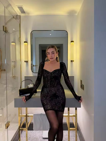 Soft Citylights Mini Dress