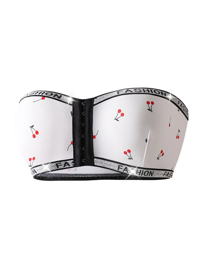 Front Open Bandeau Bra