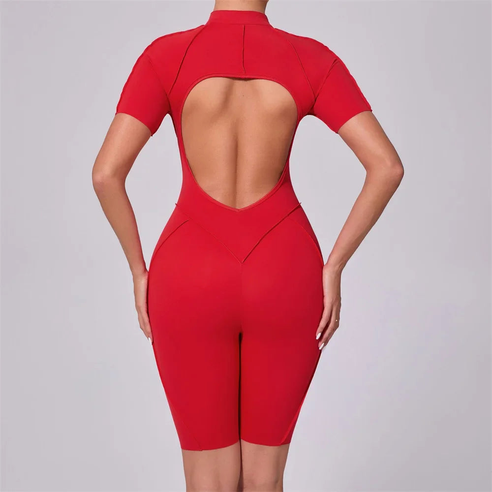 Surfin' Safari Backless Romper