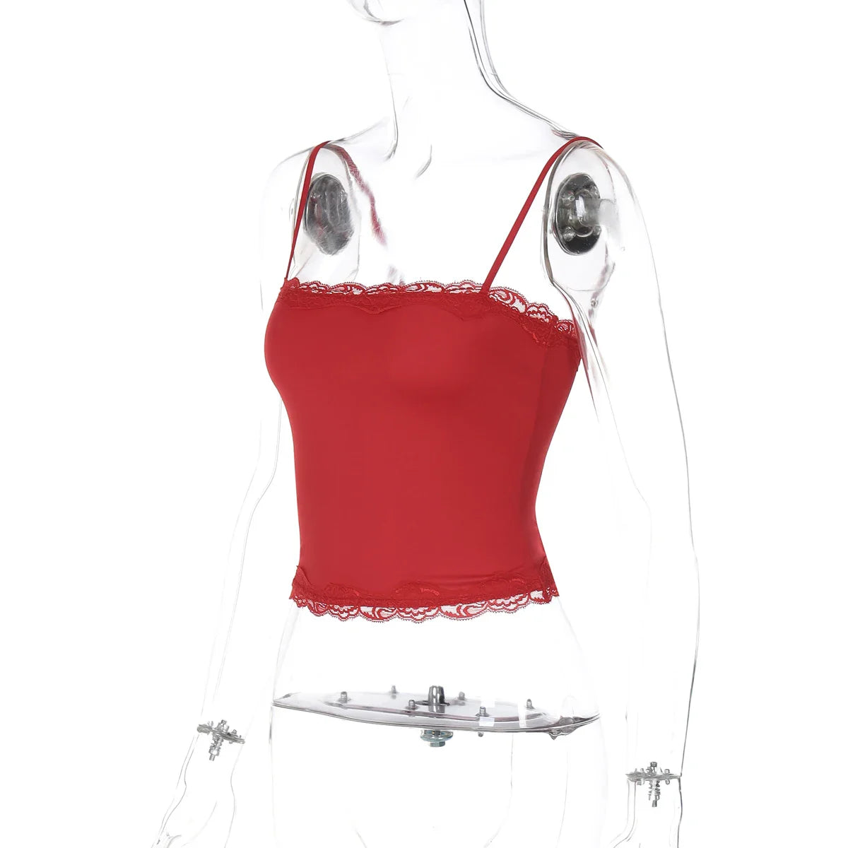 Caught In Love Crop Tank Top