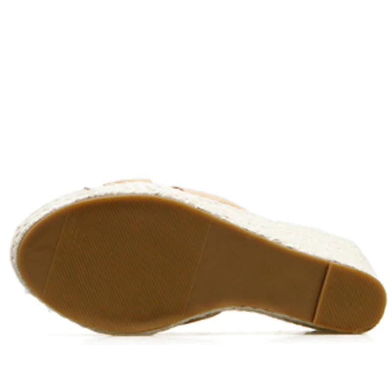 She Kept Walking Wedges Sandals