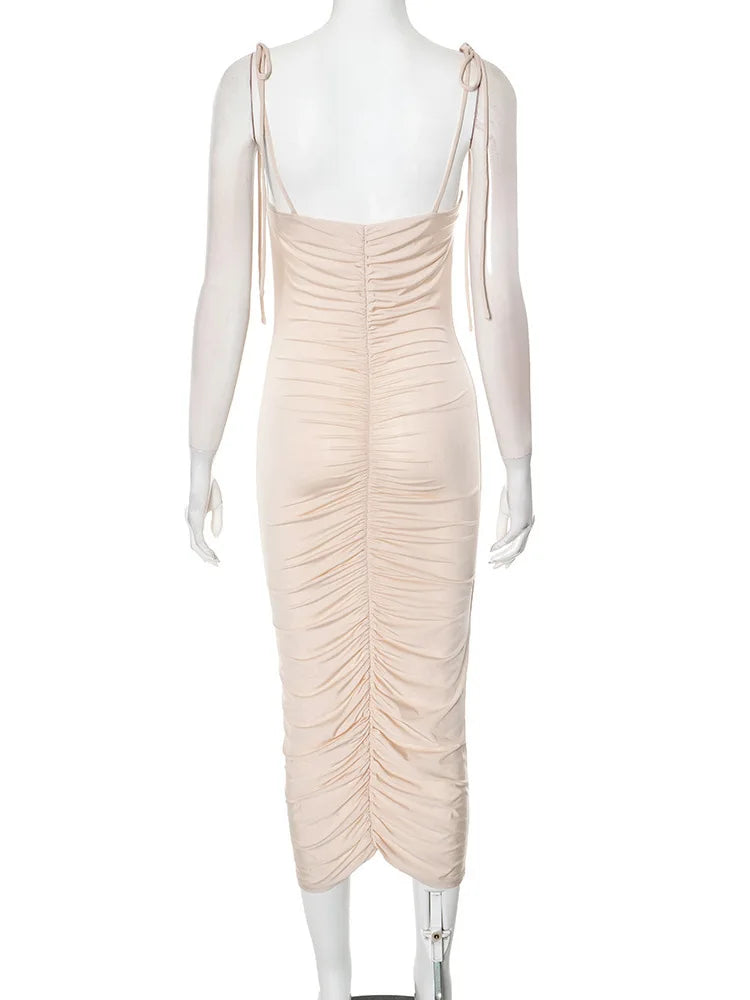 Between Every Beat Midi Dress