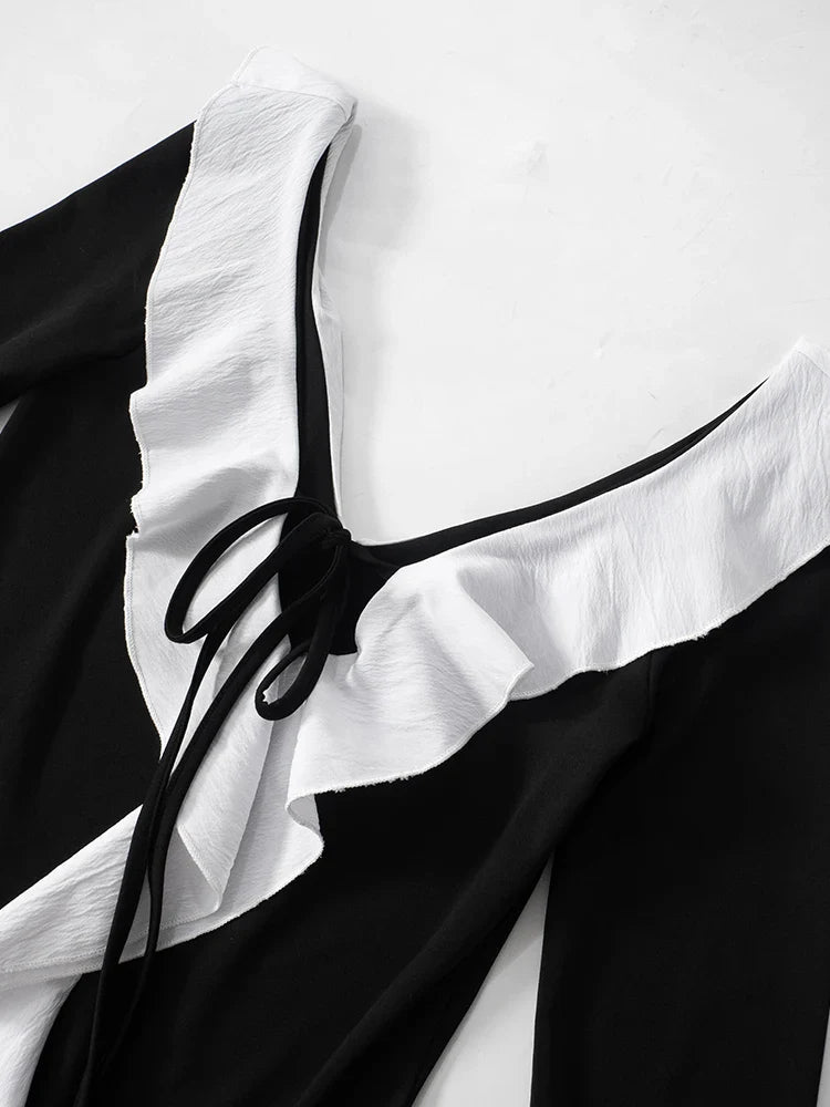 Parallel Hearts Mini Dress