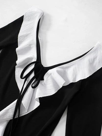 Parallel Hearts Mini Dress