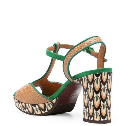 Platform Square Thick Heels Sandals