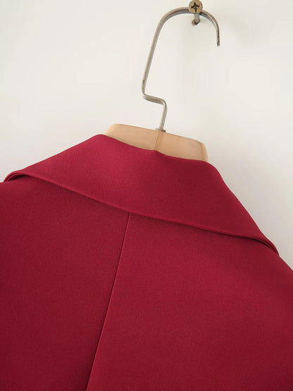 Dive Into The Deep End Blazer Coat